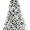 Alberi Natale Con Luci>Bizzotto ALBERO ARVES INNEVATO H180-1383RAMI 230L