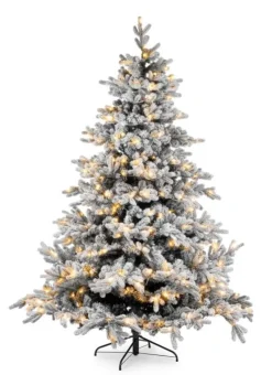Alberi Natale Con Luci>Bizzotto ALBERO MASSIVE INNEVATO H210-2853R 450L