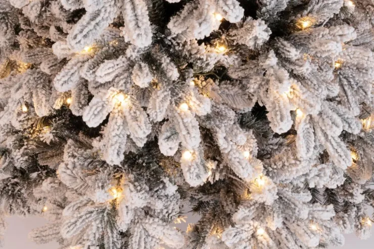Alberi Natale Con Luci>Bizzotto ALBERO MASSIVE INNEVATO H180-1977R 350L