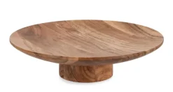 Vassoi E Centro Tavola>Bizzotto ALZATA DECORATIVA AIMI LEGNO NATURALE H7