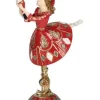 Oggettistica>Bizzotto BALLERINA JOCELIN STAND ROSSO H21,3