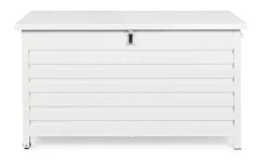Carrelli E Bauli>Bizzotto BAULE PORTA CUSCINI SMALL CON RUOTE BIANCO YK11 - ATLANTIC