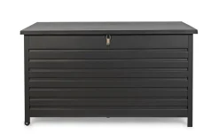 Carrelli E Bauli>Bizzotto BAULE PORTA CUSCINI SMALL CON RUOTE ANTRACITE YK13 - ATLANTIC