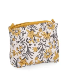 Accessori In Tessuto>Bizzotto BEAUTYCASE GABRIELLE RETT GIALLO 21X17