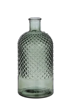 Vasi>Bizzotto BOTTIGLIA DECORATIV AVRIL TO VT VERD H28