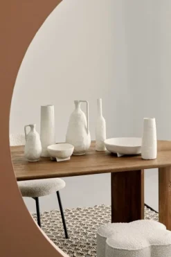 Coprivasi>Bizzotto BOTTIGLIA DECORATIVA HISAR BIANCO H23