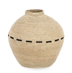 Ceste Decorative>Bizzotto BOTTIGLIA DECORATIVA HUE NATURA NERO H31