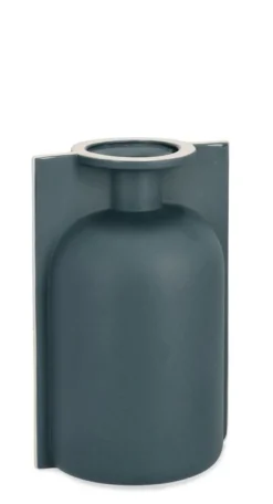 Vasi>Bizzotto BOTTIGLIA DECORATIVA IZUMO BLU H25