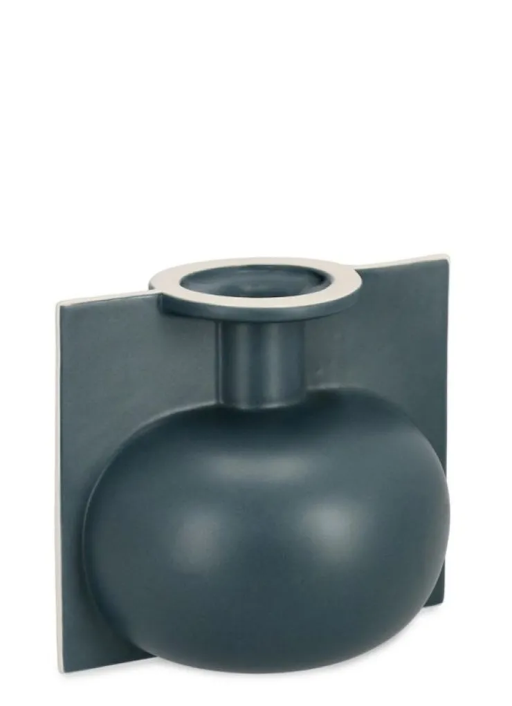 Vasi>Bizzotto BOTTIGLIA DECORATIVA IZUMO BLU H18