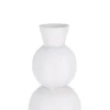 Coprivasi>Bizzotto BOTTIGLIA DECORATIVA RIDHI BIANCO H32,5