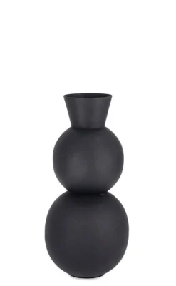 Coprivasi>Bizzotto BOTTIGLIA DECORATIVA RIDHI NERO H32,5