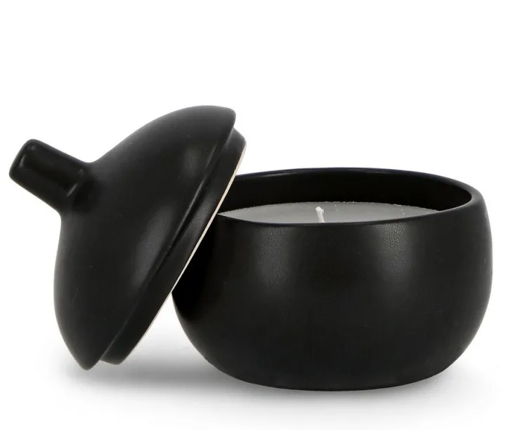 Candele>Bizzotto CANDELA C-COPERCHIO CANISTER NERO Ø14