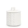 Candele>Bizzotto CANDELA C-COPERCHIO TWINE BIANCO Ø9,5