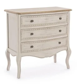 Comò E Cassettiere>Bizzotto CASSETTIERA IN LEGNO 3 CASSETTI - CLARISSE