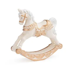 Oggettistica>Bizzotto CAVALLINO A DONDOLO DARLING BEIGE H11,5