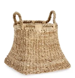 Ceste Decorative>Bizzotto CESTA 2M THIARA QU NATURALE 49X40H