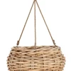 Ceste Decorative>Bizzotto CESTA SOSP. YULIA NATURALE D60X30H