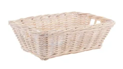 Ceste Decorative>Bizzotto CESTO NARRA SBIANCATO