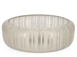 Vassoi E Centro Tavola>Bizzotto CIOTOLA DECORATIVA ARUNI VT BEIGE D36