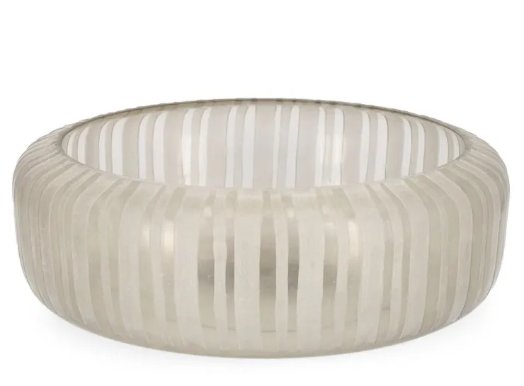 Vassoi E Centro Tavola>Bizzotto CIOTOLA DECORATIVA ARUNI VT BEIGE D36