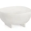 Vassoi E Centro Tavola>Bizzotto CIOTOLA DECORATIVA HISAR BIANCO H10
