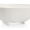 Coprivasi>Bizzotto CIOTOLA DECORATIVA HISAR BIANCO 26,5X27