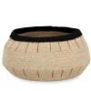 Ceste Decorative>Bizzotto CIOTOLA DECORATIVA HUE NATURALE NERO D20