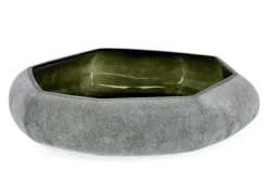 Vassoi E Centro Tavola>Bizzotto CIOTOLA DECORATIVA MIRISSA VT VERDE D46