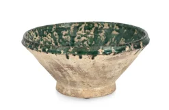 Oggettistica>Bizzotto CIOTOLA DECORATIVA RUNE TERRAC VERDE D26