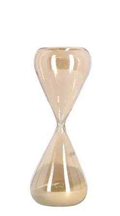 Oggettistica>Bizzotto CLESSIDRA KRONOS AMBRA-BIANCO H21,5