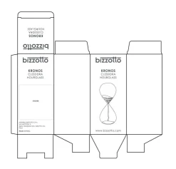 Oggettistica>Bizzotto CLESSIDRA KRONOS ARGENTO-BIANCO H19,2