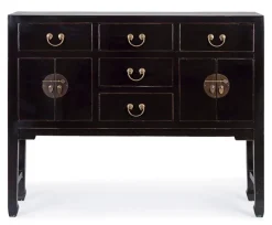 Consolle>Bizzotto CONSOLLE IN LEGNO NERO - JINAN