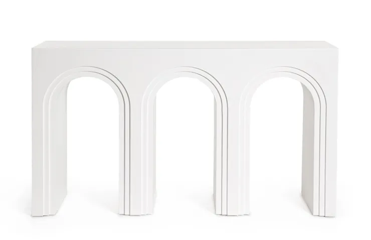 Consolle>Bizzotto CONSOLLE RHOME TWIN RETT BIANCO