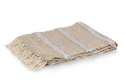 Coperte>Bizzotto COPERTA JAWLA NATURALE BLU 130X170