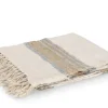 Coperte>Bizzotto COPERTA KOTRI CREMA NATURALE BLU 130X170