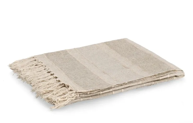 Coperte>Bizzotto COPERTA RAIPUR NATURALE 130X170