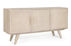 Credenze>Bizzotto CREDENZA 3 ANTE IN LEGNO - SAHANA