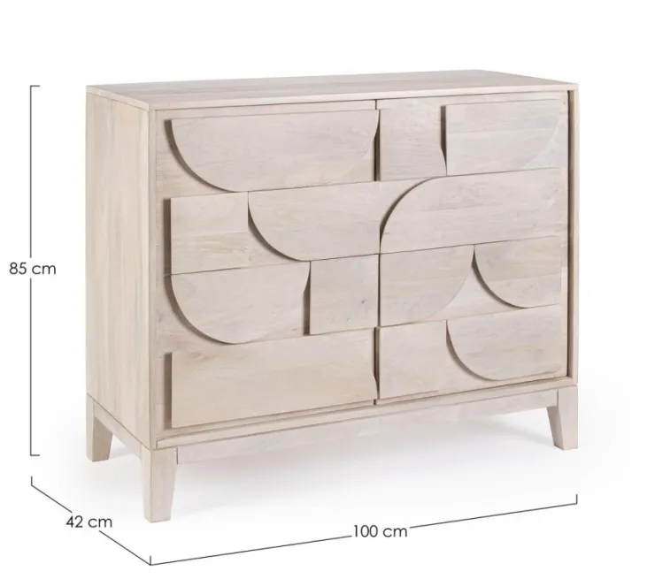 Credenze>Bizzotto CREDENZA 2 ANTE IN LEGNO - ARCHITA