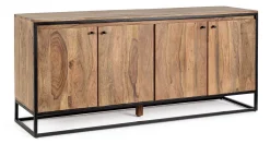Credenze>Bizzotto CREDENZA 4 ANTE IN LEGNO SHEESHAM - NARTAN