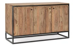 Credenze>Bizzotto CREDENZA 3 ANTE IN LEGNO SHEESHAM - NARTAN