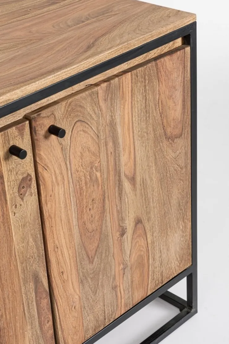 Credenze>Bizzotto CREDENZA 3 ANTE IN LEGNO SHEESHAM - NARTAN
