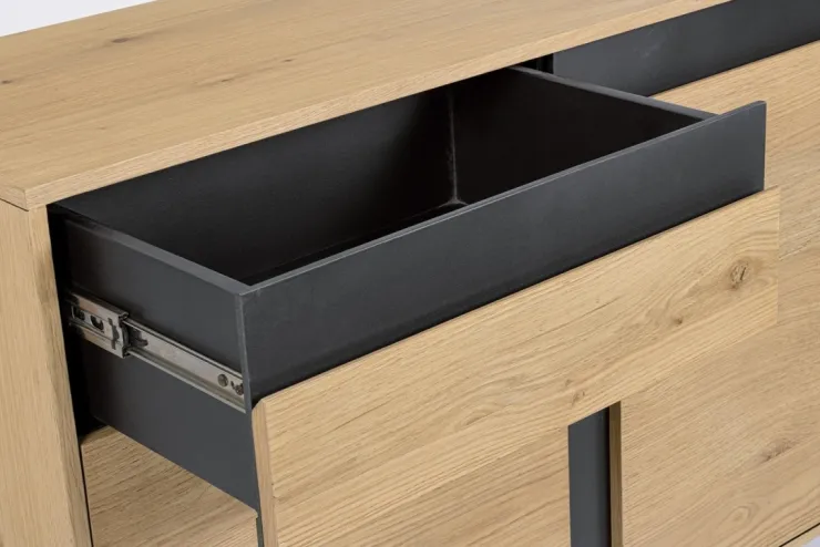 Credenze>Bizzotto CREDENZA 1 CASSETTO IN LEGNO - STANWOOD