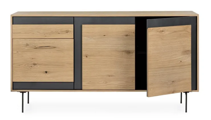 Credenze>Bizzotto CREDENZA 1 CASSETTO IN LEGNO - STANWOOD