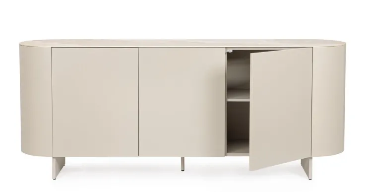 Credenze>Bizzotto CREDENZA 3A ARDIS BEIGE CHIARO