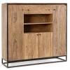 Credenze>Bizzotto CREDENZA ALTA IN LEGNO SHEESHAM - NARTAN