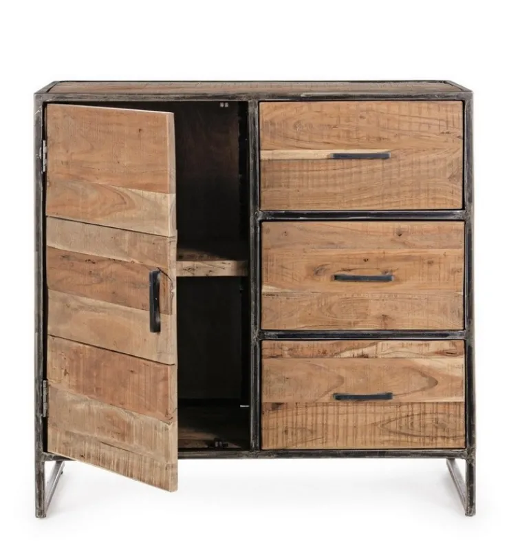 Credenze>Bizzotto CREDENZA IN LEGNO 1 ANTA - ELMER