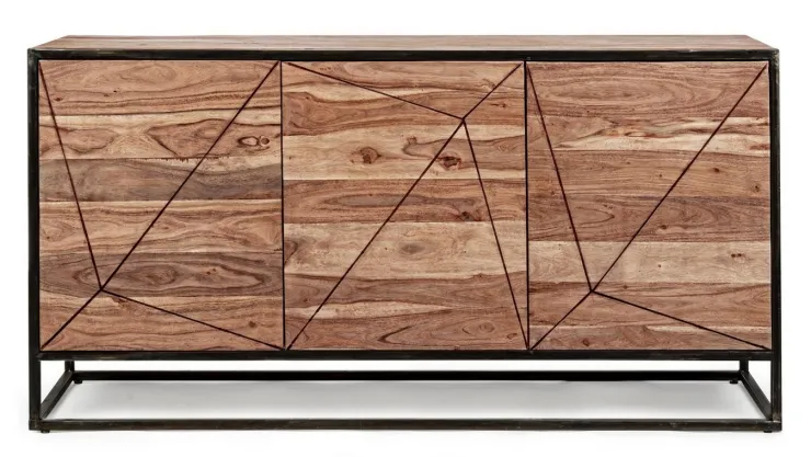 Credenze>Bizzotto CREDENZA IN LEGNO 3 ANTE - EGON