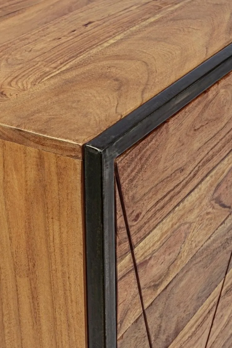 Credenze>Bizzotto CREDENZA IN LEGNO 3 ANTE - EGON