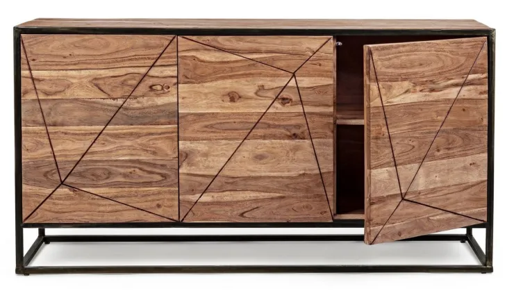 Credenze>Bizzotto CREDENZA IN LEGNO 3 ANTE - EGON