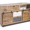 Credenze>Bizzotto CREDENZA IN LEGNO 2 ANTE - TUDOR
